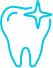 TOOTH WHITENING blue icon